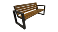 2 Ławka Grande z oparciem 225 cm brąz.png
